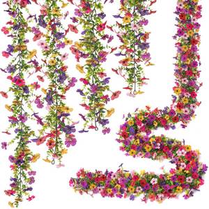 lot 8318 image: Ammyoo Artificial Flowers Garland Ivy 4 Pack 5.9 FT