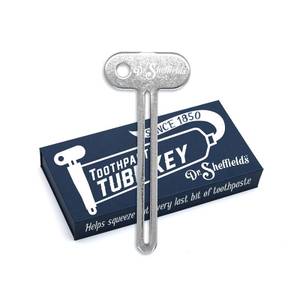 lot 8319 image: Dr. Sheffields Stainless Steel Toothpaste Tube Squeezer
