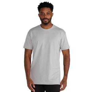 lot 8322 image: BYLT Mens Split Hem T-Shirt Medium Storm
