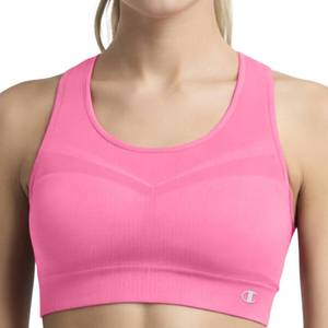 lot 8326 image: Champion Womens Infinity Racerback Sports Bra, Large, Pink