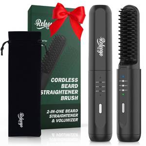 lot 8334 image: REHOYO Cordless Rechargeable Beard Straightener
