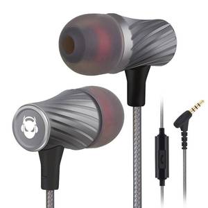 lot 8364 image: MINDBEAST Wired Earbuds with Microphone and Passive Noise Cancelling