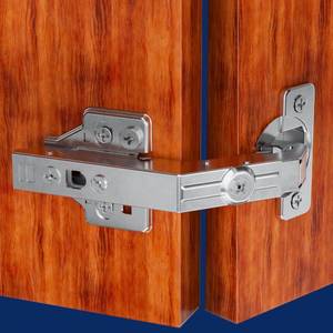 lot 8374 image: Onemake 135° Lazy Susan Cabinet Hinge 2-Pack