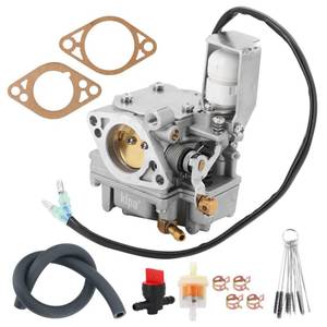 lot 9753 image: Kipa Carburetor Assembly Kit For Yamaha Outboard Engine All 4 Stroke 20Hp 25Hp Boat Motor 65W-14901-10 65W-14901-11 65W-14901-12 65W14901