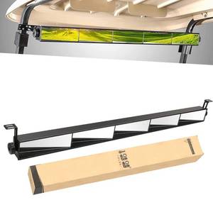 lot 9776 image: 10L0L Universal Golf Cart 5 Panel Mirror for Yamaha EZGO Club Car, Eliminate Blind Spots Wide Angle Rear View Mirror, Drilling