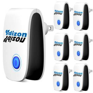 lot 9808 image: 2026 Upgraded Ultrasonic Plug-in Device, Electronic Sound Wave Indoor Deterrent for Mice Roaches Spiders Ants, Silent Energy Saving for Home Office Garage (6 Pack White)