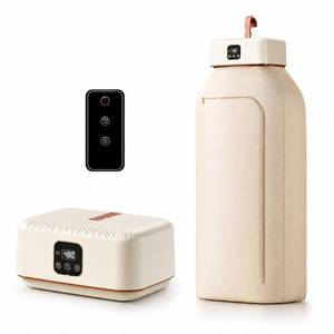 lot 9821 image: LumenOrbit Portable Clothes Dryer��Safe Quiet Fast & 1-Year Free Replacement��Upgraded Mini Dryer with Adjustable Timer & Remote Control, Drying Machine for Apartment, RV, Travel, Dorm(Khaki)