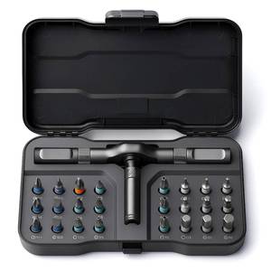 lot 10142 image: VMAN Ratchet Screwdriver Set, magnetic Screwdriver sets, S2 Steel Bits, DIY Combination Flexible Shaft, Suitable for Furniture Assembly, Precision Electrical Appliance Repair, Bicycle Tools