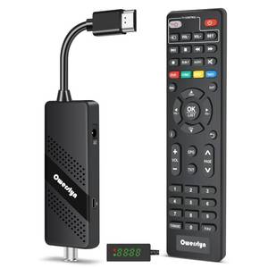 lot 10154 image: Digital Converter Box for TV, 2026 OWERSLYN 1080P ATSC Tuner Box with TV Tuner, Programs Recording & Playback, USB Media Player, HDMIAV Output, 3RCA Cables, 2-in-1 Remote, Digital Channel Free