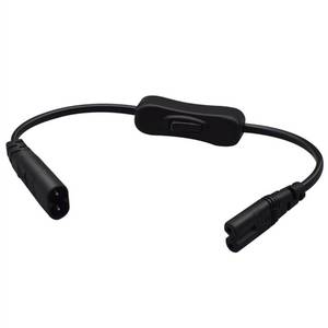 lot 10155 image: TEWOXIN C8 to C7 Power Cord with Switch, 2.5A 250V 0.3m