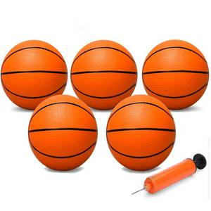 lot 10161 image: Amarlozn 6 Mini Basketball for Indoor Mini Basketball Hoop, 6 Inch Replacement Basketballs Soft Ball for Inflatable Pool Hoop, Pool Outdoor Play Game Gift Pack for Toddler Kids Adults, Orange