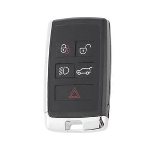 lot 10169 image: X AUTOHAUX KOBJXF18A 315MHz Replacement Keyless Entry Remote Smart Key Fob for Land Rover Range Rover Discovery Sport Evoque 2018-2023 JK52-15K601-AA 5 Buttons