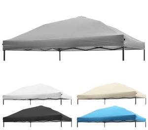 lot 13875 image: NINAT 8x8 Canopy Replacement Top Cover Grey
