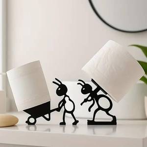 lot 14118 image: VELENTI Ant Toilet Paper Holder Stand