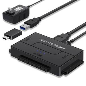 lot 14123 image: YINNCEEN USB 3.0 to SATA IDE Hard Drive Adapter