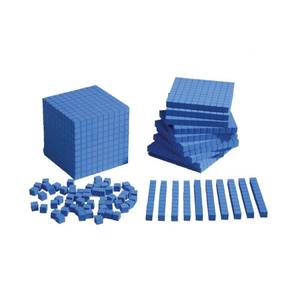 lot 14158 image: Didax Base Ten Plastic Starter Kit