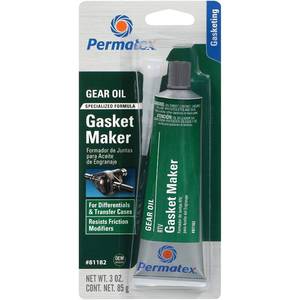 lot 14213 image: Permatex 81182 Gear Oil RTV Gasket Maker, 3 oz (Packaging May Vary)