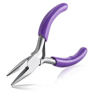 lot 14229 image: SPEEDWOX 3 Inch Chain Nose Pliers - Miniature Pocket Plier for Jewelry Making