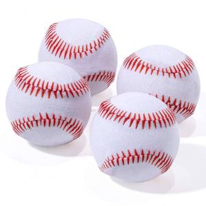 lot 14339 image: Franklin Sports Self-Stick Baseballs - 2-in-1 Grow-with-Me Batting Tee Replacement Balls
