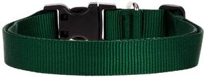 lot 14346 image: LupinePet Basics 1 Green 16-28 Adjustable Collar for Large Dogs