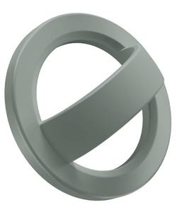 lot 14353 image: GONEZ Magnetic Phone Grip Compatible with MagSafe, Removable Silicone Loop Grip, Phone Ring Holder for Back of Phone for iPhone 171615141312 Series, Calke Green