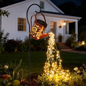 lot 14354 image: Sunflowers Solar Lights Outdoor Garden Sunflower Gifts, Gardening Gifts, Solar Watering Can Lantern Gifts for Mom Grandma Women, Patio, Yard, Pathway Lantern Decoration Gifts for Mom Grandma Women