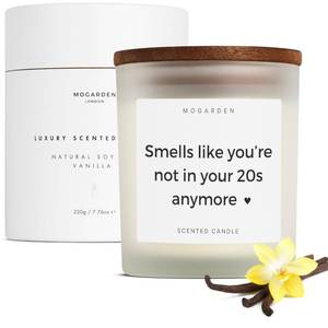 lot 14382 image: Housewarming Gifts New Home Candle, New Apartment House Warming Candle Gift, Luxury Vanilla Scented Pure Soy 7.76oz