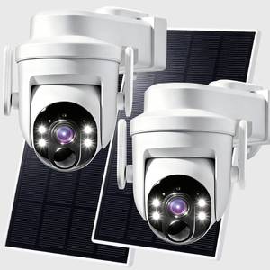 lot 19098 image: Solatechprime 2K Solar Security Wireless Camera 1-Pack
