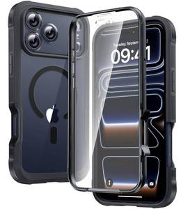 lot 20033 image: Diaclara Magnetic iPhone 17 Pro Case 6.3 Inch Black