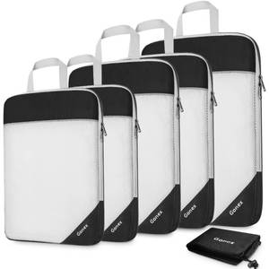 lot 20042 image: Gonex Compression Packing Cubes Travel Organizers