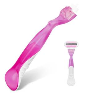 lot 20056 image: VANEST Replacement Razor Handle for Gillette Venus, Hot Pink
