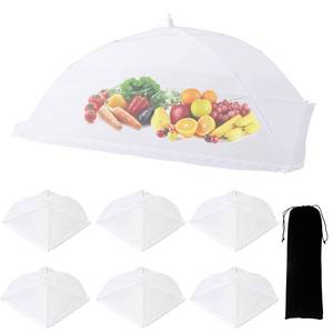 lot 20465 image: ZMCINER 7-Pack Collapsible Mesh Food Covers