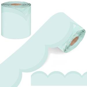 lot 20467 image: YooNotee Bulletin Board Border Roll 3in x 65ft Pastel Green