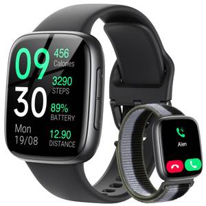 lot 20470 image: Fitpolo Smart Watch 1.85 AMOLED Fitness Tracker