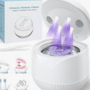 lot 1797 image: Ultrasonic Retainer Cleaner with UV Sterilization