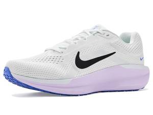 lot 1893 image: Nike Winflo 11 Womens Shoes Summit WhiteBlackViolet MistSapphire  8 B - Medium, Synthetic