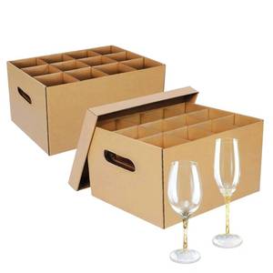 lot 1941 image: oyhqes Wine Glasses Moving Boxes, Glass Packing Boxes, Kitchen Storage Kit