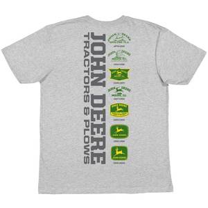 lot 2153 image: John Deere J. America Tractors & Plows Short Sleeve Mens T-Shirt-XXL, Oxford