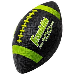 lot 2169 image: Franklin Sports Grip-Rite 100 Rubber Junior Football - Lime