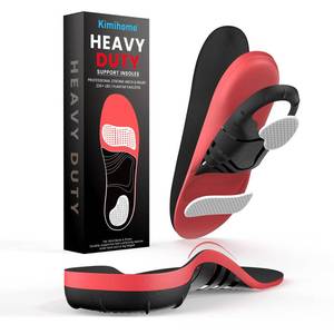 lot 2178 image: Kimihome Plantar Fasciitis Relief Insoles - High Arch Support Inserts - FSA Eligible Items Only List - Heel Cups & Shoe Inserts for Heel Pain Relief - Planter Facetious Relief Support Inserts - L