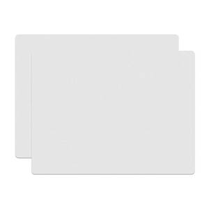 lot 2224 image: YACEYACE 2Pcs 15.7x 11.8x 0.03 Frosted Silicone Table Mats, Silicone Placemats for Baking, Jewelry, Painting