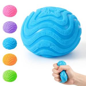 lot 2249 image: Soft Fidget Toy for Anxiety Relief, Sensory Squishy Ball (Pink)