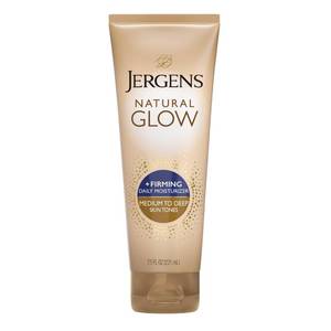 lot 2258 image: Jergens Natural Glow  Firming Daily Moisturizer Medium to Tan Skin Tones 7.5oz