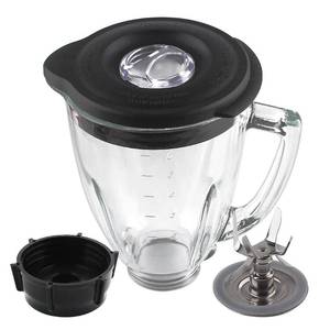 lot 5362 image: Joyparts Replacement parts 6-Cup Glass Jar With Blade, Compatible with Oster Blenders
