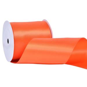 lot 10015 image: Ribest Orange Double Faced Satin Ribbon, 3 Inch Continuous 10 Yards