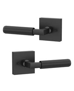 lot 10021 image: Asidrama 2 Pack Matte Black Dummy Interior Door Handles