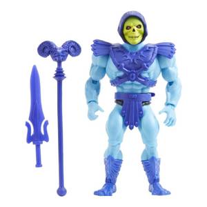 lot 10045 image: Masters of the Universe Origins Skeletor Action Figure, Battle Character for Storytelling Play and Display, Gift for 6 to 10 Year Olds and Adult Collectors