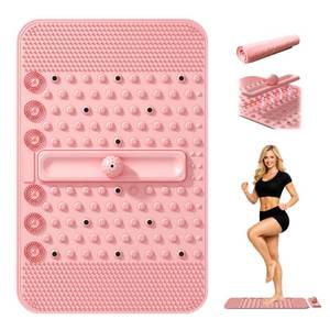 lot 10051 image: Soft TPR Extra Large Acupressure Foot Massage Mat With Removable Ball