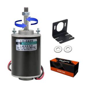 lot 10052 image: High Torque DC Motor 12 V24 V Permanent Magnet Motor Mini DC Motor DIY Generator Motor 30W CWCCW with Moun