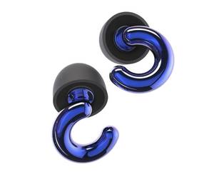 lot 10057 image: LYSIAN High Fidelity Concert Ear Plugs, 19dB, 4 Sizes, BluePurple